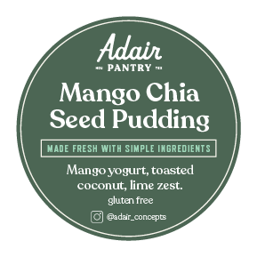 Mango Chia Seed Pudding