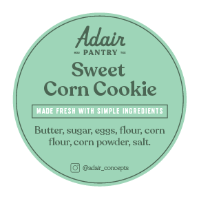 Sweet Corn Cookies (6 pack)