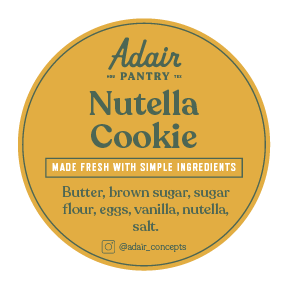 Nutella Cookies (6 pack)