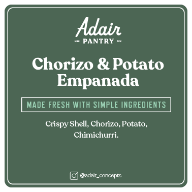 Empanada - Chorizo & Potato (Dozen)